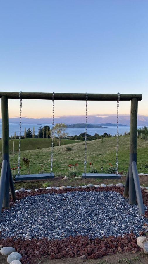 Cabanas Las Terrazas De Iculpe Lago Ranco Exterior foto